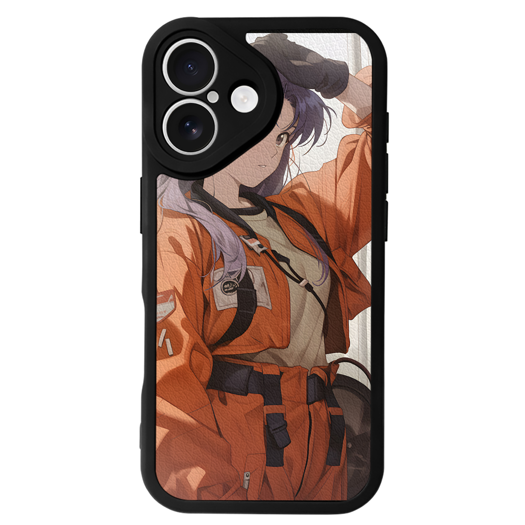 （画像用） EVA 新世紀エヴァンゲリオン 【iPhone 16シリーズ対応】シリコンスマホケース（レザー調） 材質：シリコン